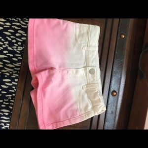 Gymboree pink ombré shorts